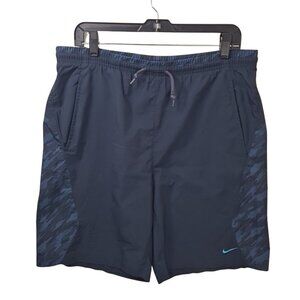 Nike Fit Dry Men's Blue Athletic Shorts Sportswear Size L